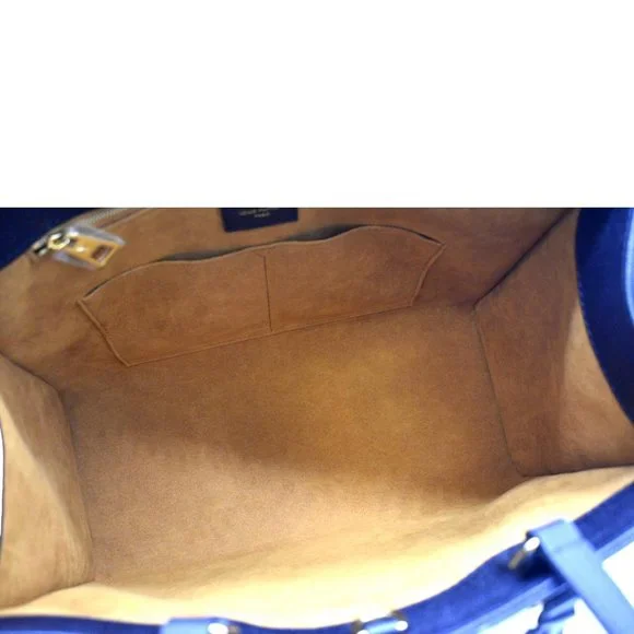 LOUIS VUITTON  Onthego MM Giant Monogram Empreinte Leather Tote Bag Black - Picture 11 of 12